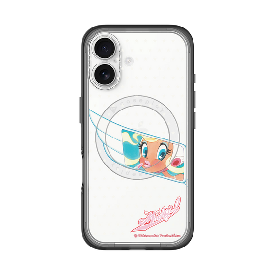 スリムプロテクションプレミアムケース with MagSafe［ マッハガール - サイドミラー ］