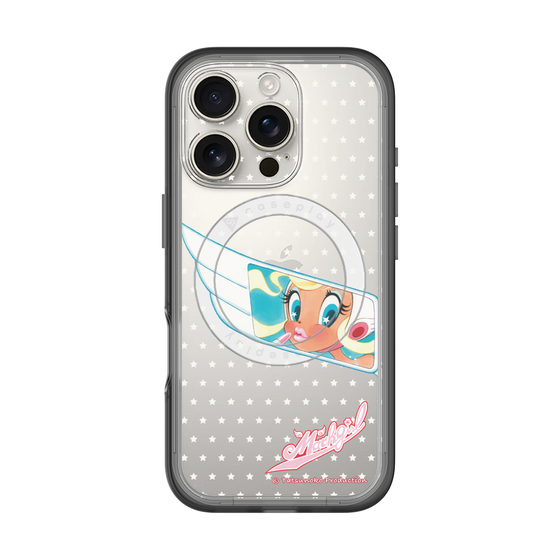 スリムプロテクションプレミアムケース with MagSafe［ マッハガール - サイドミラー ］