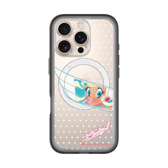 スリムプロテクションプレミアムケース with MagSafe［ マッハガール - サイドミラー ］