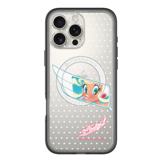 スリムプロテクションプレミアムケース with MagSafe［ マッハガール - サイドミラー ］