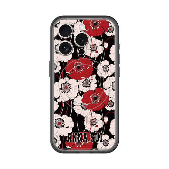 スリムプロテクションプレミアムケース with MagSafe［ ANNA SUI - ポピー ］