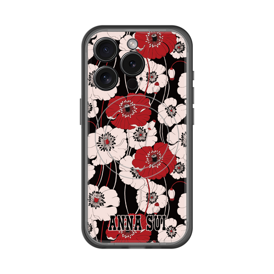 スリムプロテクションプレミアムケース with MagSafe［ ANNA SUI - ポピー ］