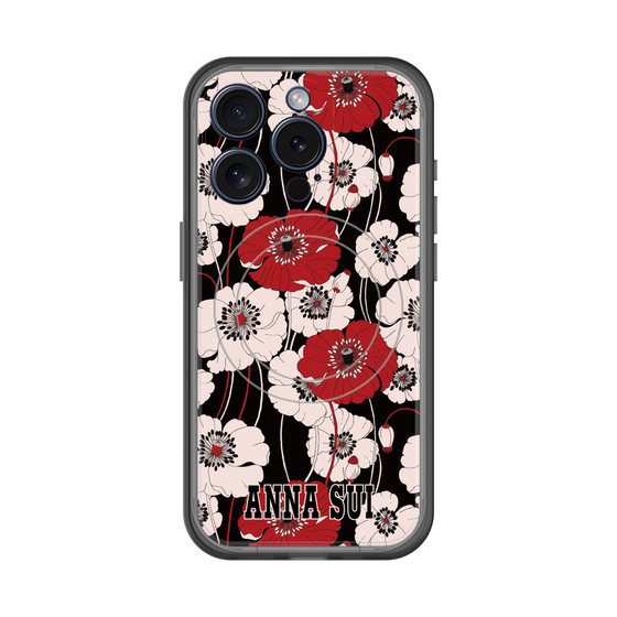 スリムプロテクションプレミアムケース with MagSafe［ ANNA SUI - ポピー ］