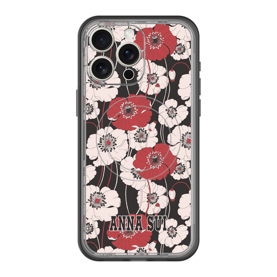 スリムプロテクションプレミアムケース with MagSafe［ ANNA SUI - ポピー ］