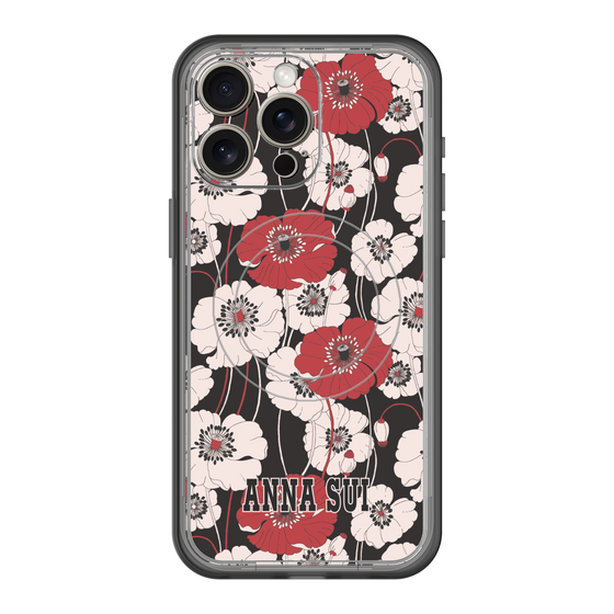 スリムプロテクションプレミアムケース with MagSafe［ ANNA SUI - ポピー ］