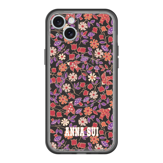 スリムプロテクションプレミアムケース with MagSafe［ ANNA SUI - ワイルドフラワー ］