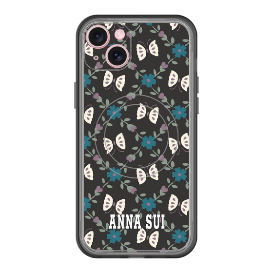 スリムプロテクションプレミアムケース with MagSafe［ ANNA SUI - バタフライ ］