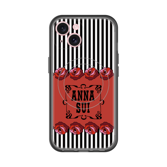 スリムプロテクションプレミアムケース with MagSafe［ ANNA SUI - ローズ ］