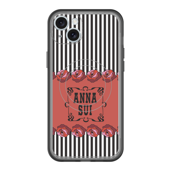 スリムプロテクションプレミアムケース with MagSafe［ ANNA SUI - ローズ ］