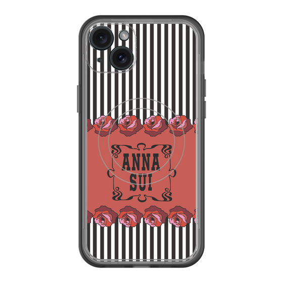 スリムプロテクションプレミアムケース with MagSafe［ ANNA SUI - ローズ ］