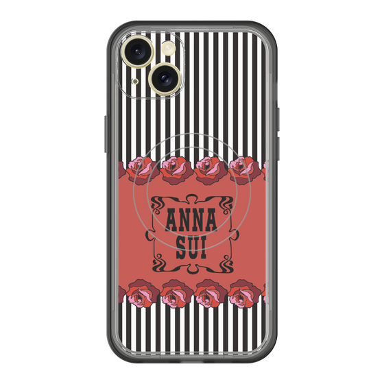 スリムプロテクションプレミアムケース with MagSafe［ ANNA SUI - ローズ ］