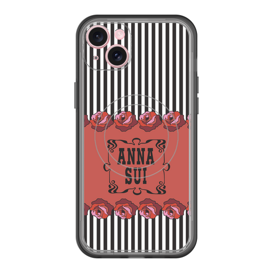スリムプロテクションプレミアムケース with MagSafe［ ANNA SUI - ローズ ］