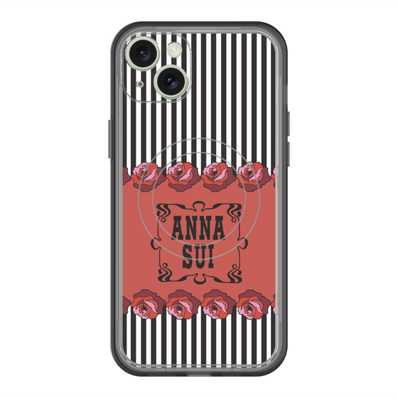 スリムプロテクションプレミアムケース with MagSafe［ ANNA SUI - ローズ ］