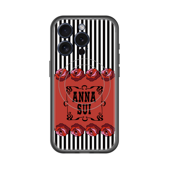 スリムプロテクションプレミアムケース with MagSafe［ ANNA SUI - ローズ ］