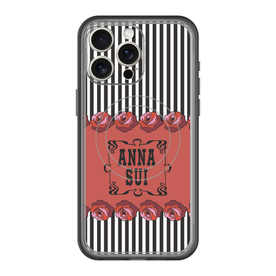 スリムプロテクションプレミアムケース with MagSafe［ ANNA SUI - ローズ ］