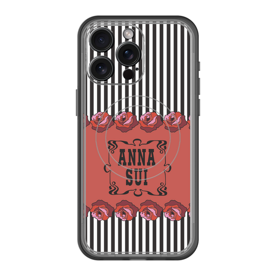 スリムプロテクションプレミアムケース with MagSafe［ ANNA SUI - ローズ ］