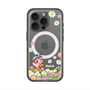 スリムプロテクションプレミアムケース with MagSafe［ 昆虫物語 みなしごハッチ - 花 ］
