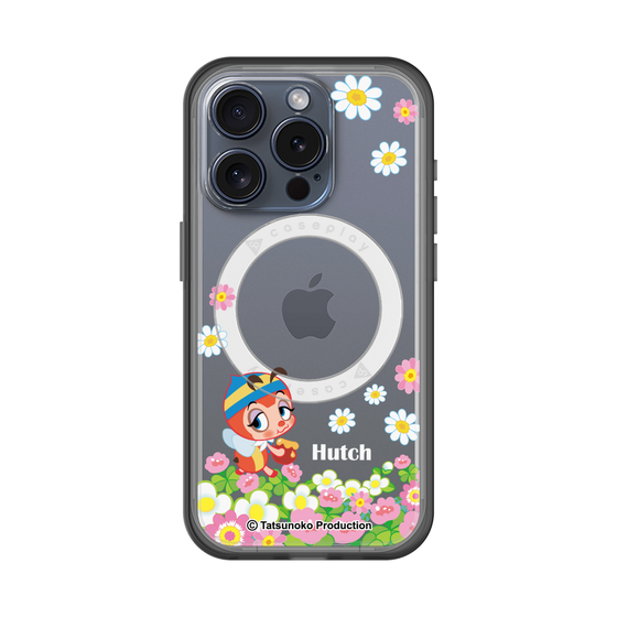 スリムプロテクションプレミアムケース with MagSafe［ 昆虫物語 みなしごハッチ - 花 ］