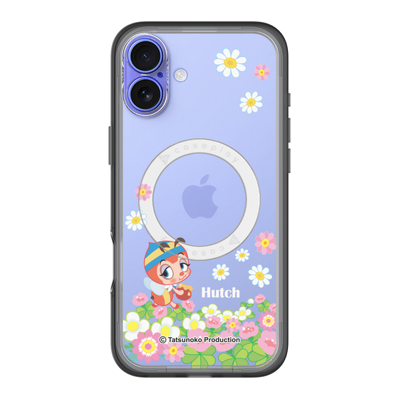 スリムプロテクションプレミアムケース with MagSafe［ 昆虫物語 みなしごハッチ - 花 ］