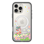 スリムプロテクションプレミアムケース with MagSafe［ 昆虫物語 みなしごハッチ - 花 ］