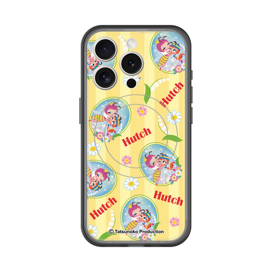 スリムプロテクションプレミアムケース with MagSafe［ 昆虫物語 みなしごハッチ - ストライプ ］