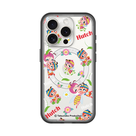 スリムプロテクションプレミアムケース with MagSafe［ 昆虫物語 みなしごハッチ - 総柄 ］