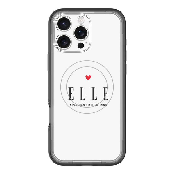 スリムプロテクションプレミアムケース with MagSafe［ ELLE - アイコン ］