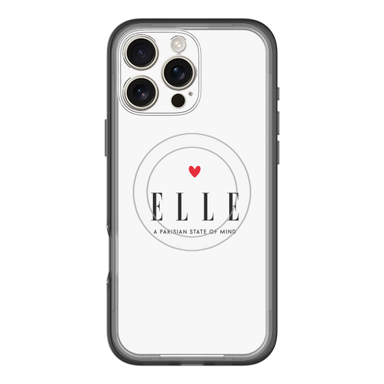 スリムプロテクションプレミアムケース with MagSafe［ ELLE - アイコン ］