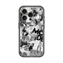 スリムプロテクションプレミアムケース with MagSafe［ ELLE - マガジン- モノクロ ］