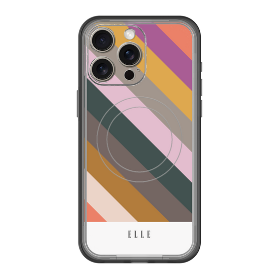 スリムプロテクションプレミアムケース with MagSafe［ ELLE - チック- オータム ］