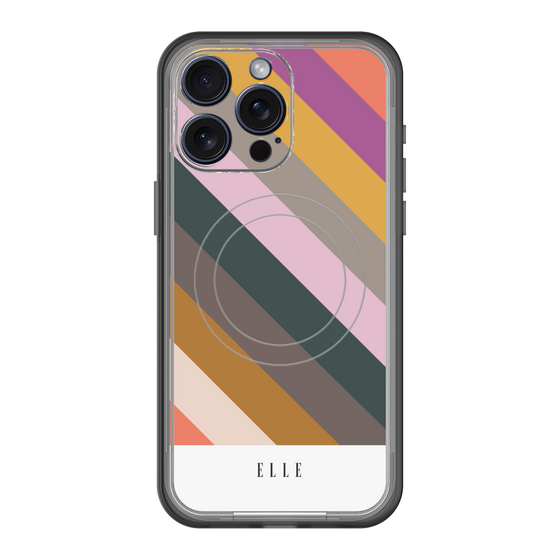 スリムプロテクションプレミアムケース with MagSafe［ ELLE - チック- オータム ］