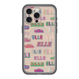 スリムプロテクションプレミアムケース with MagSafe［ ELLE - ミックスロゴ ］
