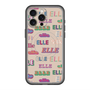 スリムプロテクションプレミアムケース with MagSafe［ ELLE - ミックスロゴ ］