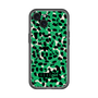 スリムプロテクションプレミアムケース with MagSafe［ ELLEgirl - レオパード - Green ］