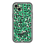 スリムプロテクションプレミアムケース with MagSafe［ ELLEgirl - レオパード - Green ］
