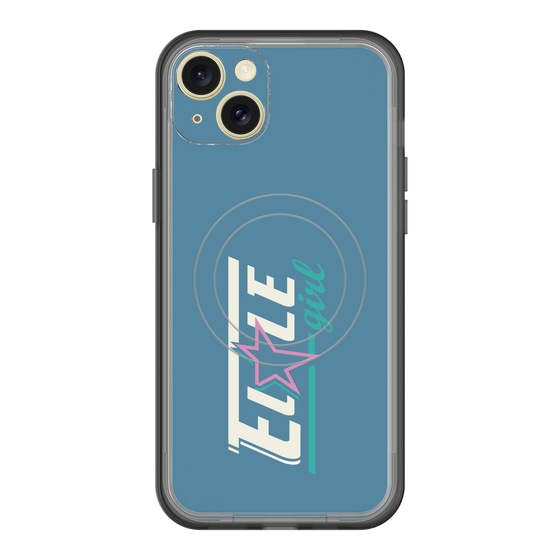 スリムプロテクションプレミアムケース with MagSafe［ ELLEgirl - レトロロゴ ］