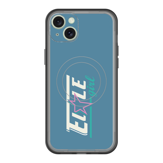スリムプロテクションプレミアムケース with MagSafe［ ELLEgirl - レトロロゴ ］