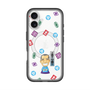 スリムプロテクションプレミアムケース with MagSafe［ 笑点 - 三遊亭 小遊三 - 白 ］