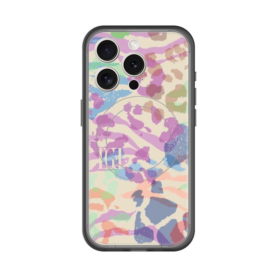 スリムプロテクションプレミアムケース with MagSafe［ ELLEgirl - ペイント ］
