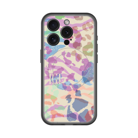 スリムプロテクションプレミアムケース with MagSafe［ ELLEgirl - ペイント ］
