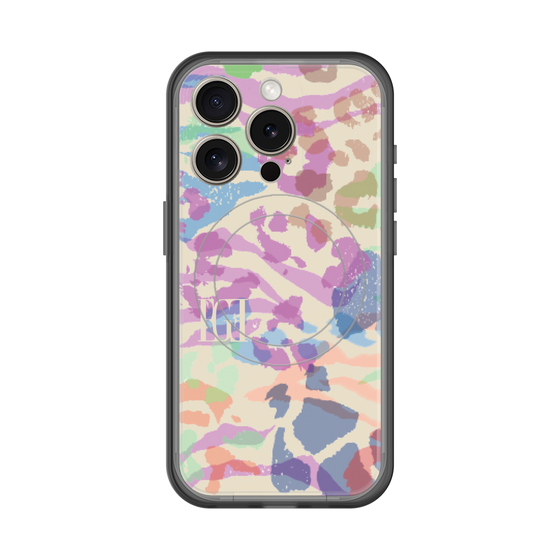 スリムプロテクションプレミアムケース with MagSafe［ ELLEgirl - ペイント ］