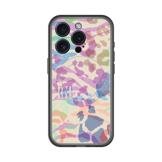 スリムプロテクションプレミアムケース with MagSafe［ ELLEgirl - ペイント ］