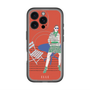 スリムプロテクションプレミアムケース with MagSafe［ ELLE - パリジェンヌ - レッド ］