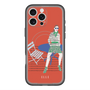 スリムプロテクションプレミアムケース with MagSafe［ ELLE - パリジェンヌ - レッド ］
