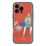 スリムプロテクションプレミアムケース with MagSafe［ ELLE - パリジェンヌ - レッド ］