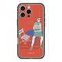 スリムプロテクションプレミアムケース with MagSafe［ ELLE - パリジェンヌ - レッド ］