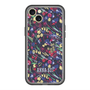 スリムプロテクションプレミアムケース with MagSafe［ ANNA SUI - スワーリングフワラー ］