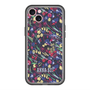 スリムプロテクションプレミアムケース with MagSafe［ ANNA SUI - スワーリングフワラー ］