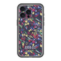 スリムプロテクションプレミアムケース with MagSafe［ ANNA SUI - スワーリングフワラー ］