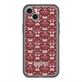 スリムプロテクションプレミアムケース with MagSafe［ ANNA SUI - バタフライハーツ - レッド ］